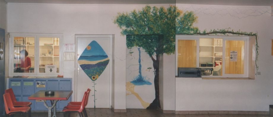 Hall entrée Léo Lagrange Narbonne